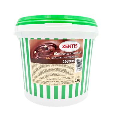 Mieszanka chrupkich gwiazdek w czekoladzie - ZENTIS 
